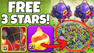 Fireball Attacks EASILY 3 Star the Popular Rage Tower Bases! 🤯 