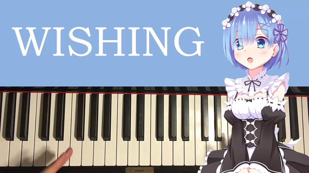 Re Zero Wishing By Rem Piano Tutorial Lesson Youtube Re Zero Wishing By Rem Piano Tutorial Lesson Youtube
