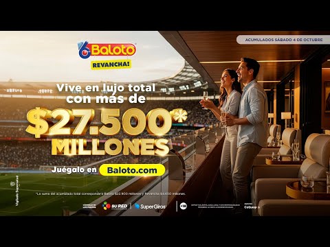 sorteo revancha baloto #2561 sabado 04 octubre 2025