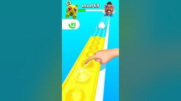 pop run 3d 🤮🤯 new level up funny face reaction 😯 #coffindance #gaming #fun #shorts