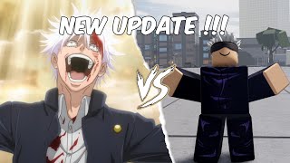 Gojo Update Sorcerer Battlegrounds, Anime Comparison