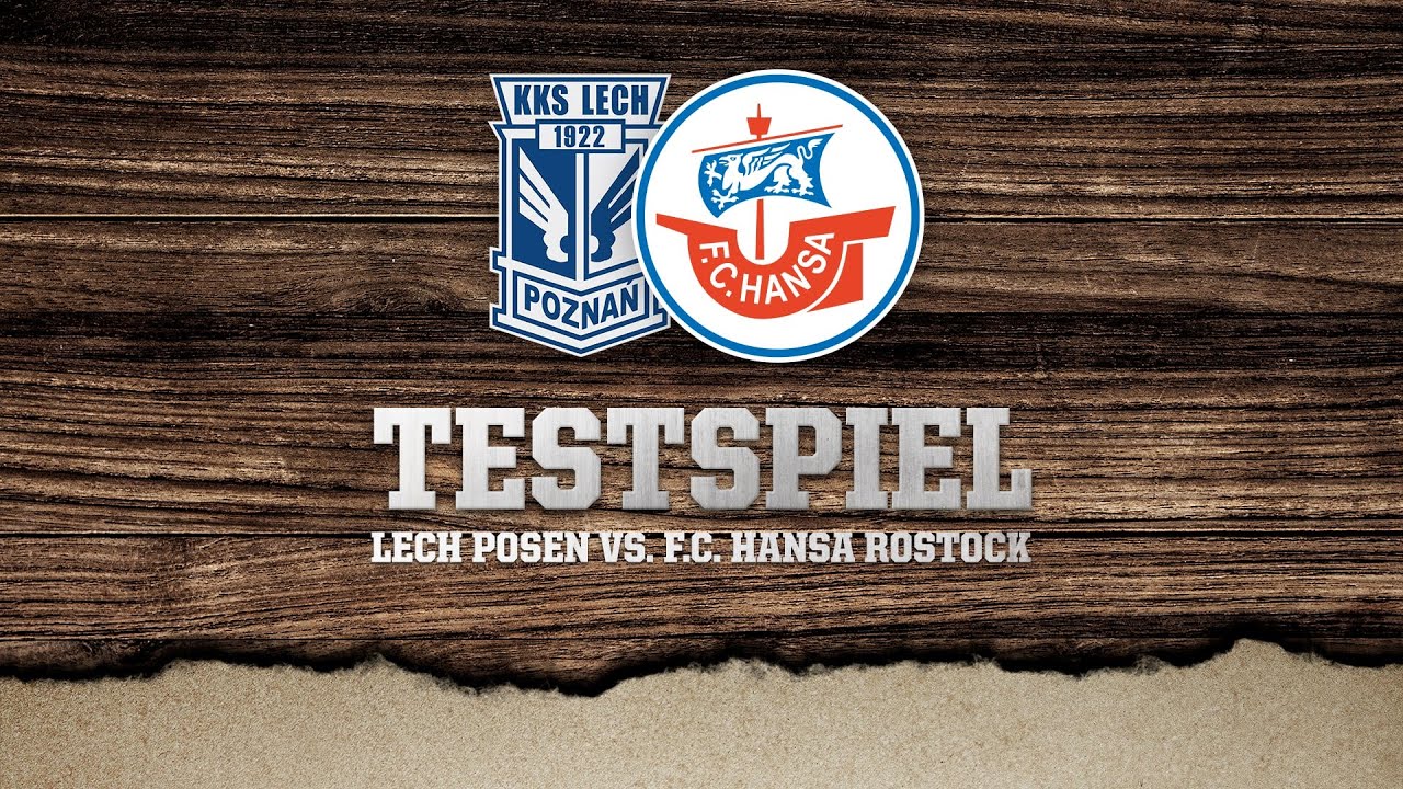⚽️Testspiel 1 des F.C. Hansa Rostock gegen Lech Posen