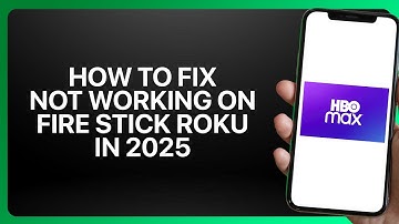 How To Fix HBO Max App Not Working on Fire Stick Roku in 2025! Tutorial