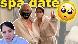 TAKING MAMA ON A SPA DATE!! WE BOTH GET EMOTIONAL OVER THIS....