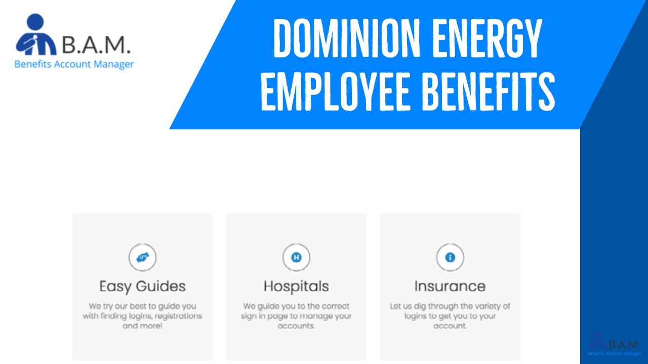 Dominion Energy Employee Benefits Login Via Benefits Dominion My 