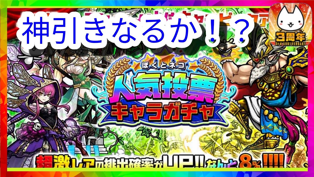 ぼくとネコ 人気投票キャラガチャ Youtube ぼくとネコ 人気投票キャラガチャ Youtube
