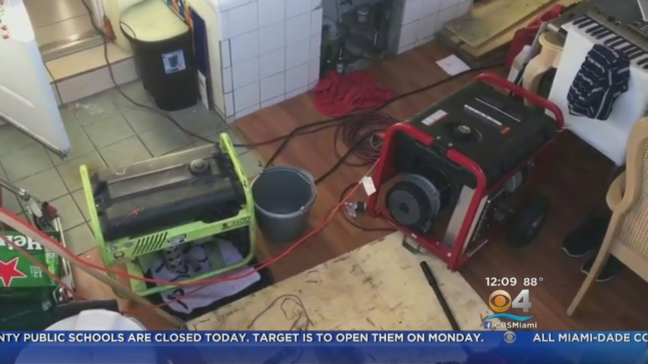Hialeah Family Sickened From Portable Generator Fumes YouTube