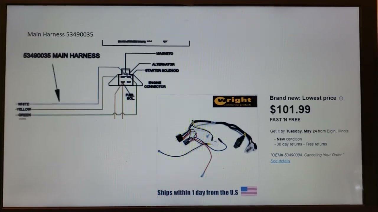 Wright Stander Schematic/Wiring Diagram and Wire Colors - YouTube
