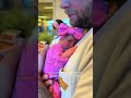 And suddenly she has her daddy wrapped around her tiny finger 🩵 Babys joyful usa 👶 #babysjoyfulusa
