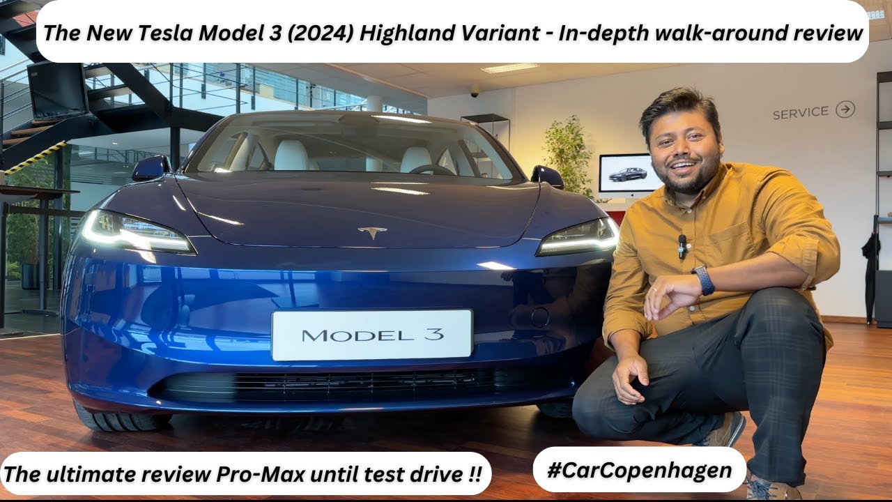 New Tesla Model 3 Highland 2024 - Everything you need to know