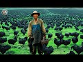 Black chicken farm, How Chinese farms raise billions of black chickens - Farm Documentary