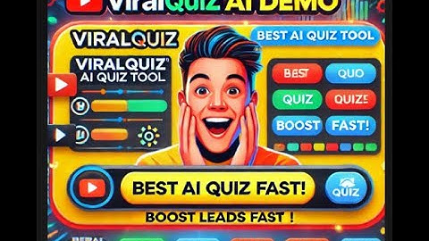 ViralQuiz AI Review & Demo | Best AI Quiz Creator Tool - Boost Engagement & Leads!