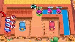 LUCKY Funny Moments  Glitches  Fails 699, team vs poor team brawl stars.