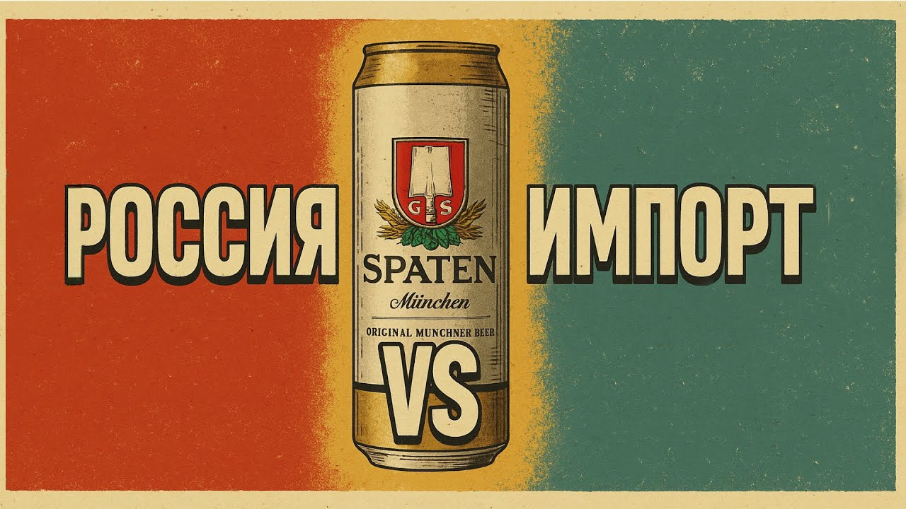 Пиво Spaten (Германия) vs Шпатен (Россия) есть ли разница?