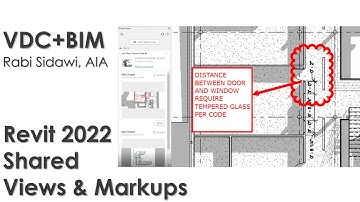 Revit 2022 Shared Views & Markups 4K