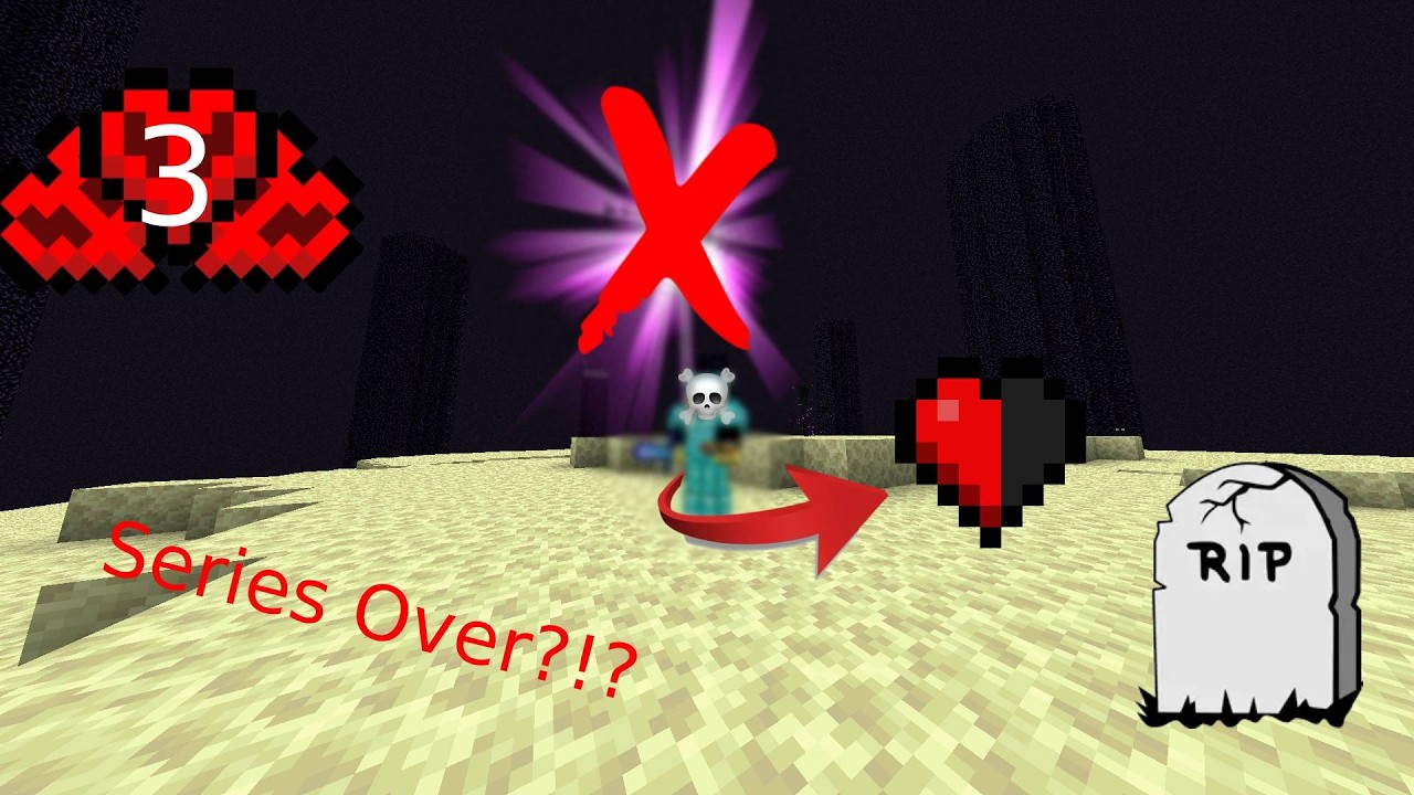 How I Almost *DIED* in Minecraft Hardcore