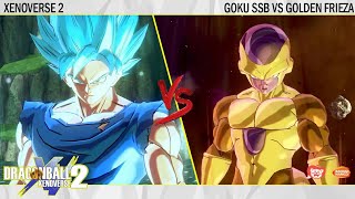 Goku SSJ God SSJ Vs Golden Freeza by EymSmiley