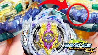 LONGINUS DESTROYS FAFNIR'S RUBBER! | Rage Longinus .Ds' 3A VS Mirage Fafnir .Nt 2S | Beyblade Burst