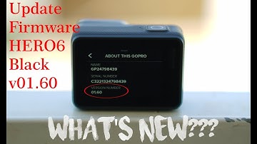 How to update your Gopro HERO6 Black v1.60 #Tip