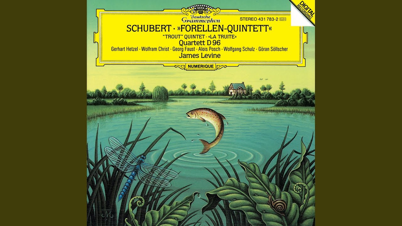 Смотреть «Schubert: Piano Quintet in A Major, D. 667 "Trout Quintet": III. Scherzo. Presto» на YouTube Смотреть «Schubert: Piano Quintet in A Major, D. 667 "Trout Quintet": III. Scherzo. Presto» на YouTube