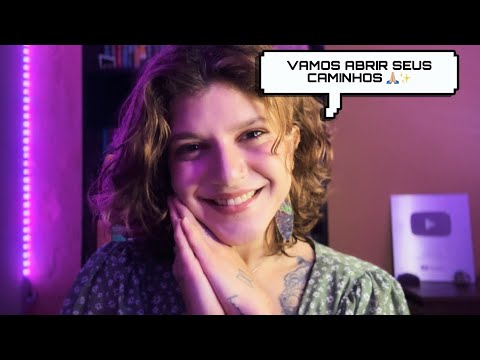 ASMR REZA PARA ABERTURA DE CAMINHOS 🌿🙏 Roleplay benzedeira
