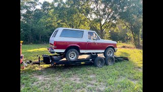 First Test of the Big Tex 70CH Car Hauler and Warn VR EVO 8,000 Winch!!