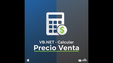 Curso VB.net -05 - Calcular Precio de Venta