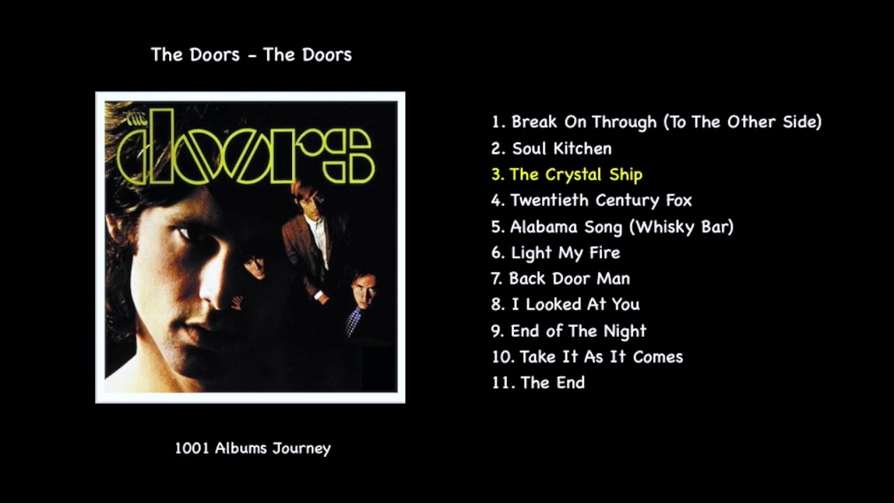 The Doors The Crystal Ship YouTube