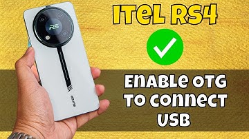 How to Enable OTG to connect USB itel Rs4