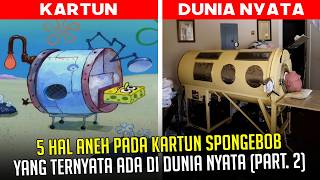 5 Bizarre Things in SpongeBob SquarePants That Actually Exist in Real Life (Part 2)