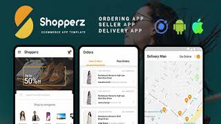 Ecommerce Android + iOS App Template (HTML + CSS files in IONIC 3) | Shopperz | Codecanyon Scripts screenshot 2