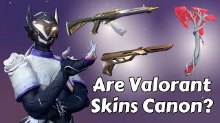 Official Skins in Valorant's Lore
