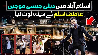 Atif Aslam Concert in Down Town | Dancing Fountain & Delicious Food Everything in One Place