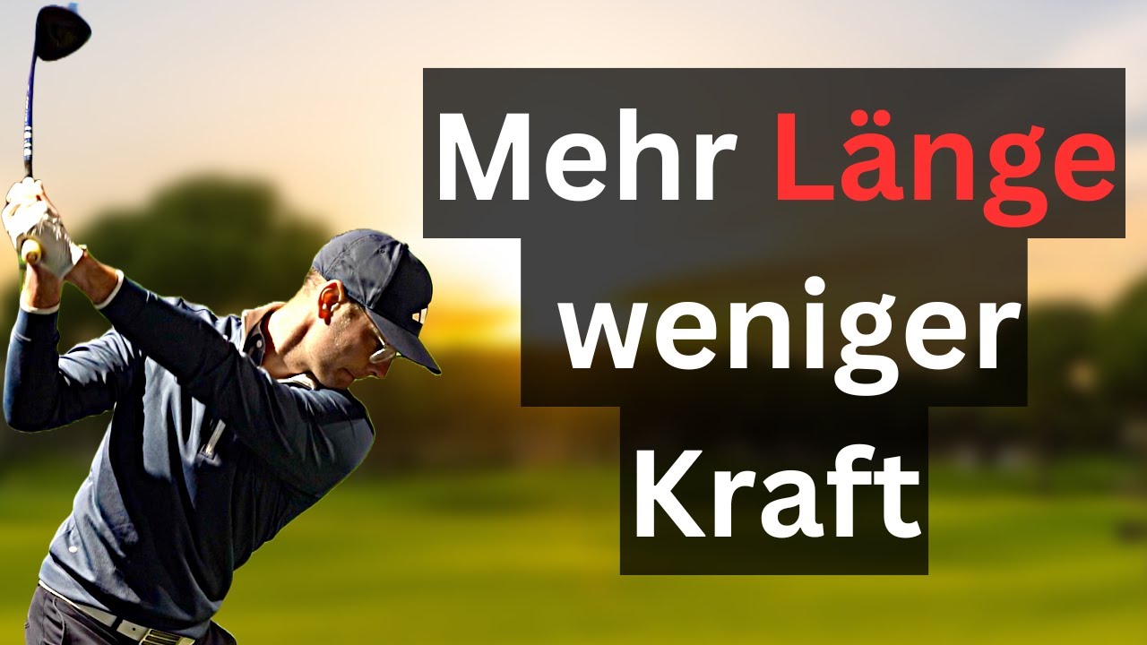 Mehr Länge mit weniger Kraft: Der Driver Geheimtipp!