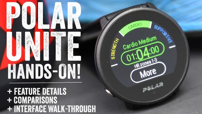 🤩⌚ POLAR Unite 🔥 Mejor Smartwatch Deportivo CALIDAD-PRECIO para HOMBRE y  para Natación 💎 