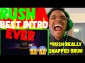 SURFBOY REACTIONS | "RUSH" - Best intro EVER!!!!!!!!!! (LIVE) | {FIRST TIME REACTION}