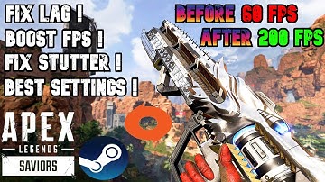 Apex Legend Season 13: How to BOOST FPS and Optimize Performance (March) ✅*NEW UPDATE*