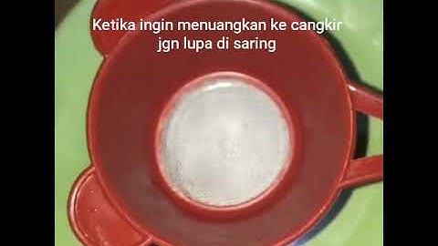 Pembuatan Wedang Jahe