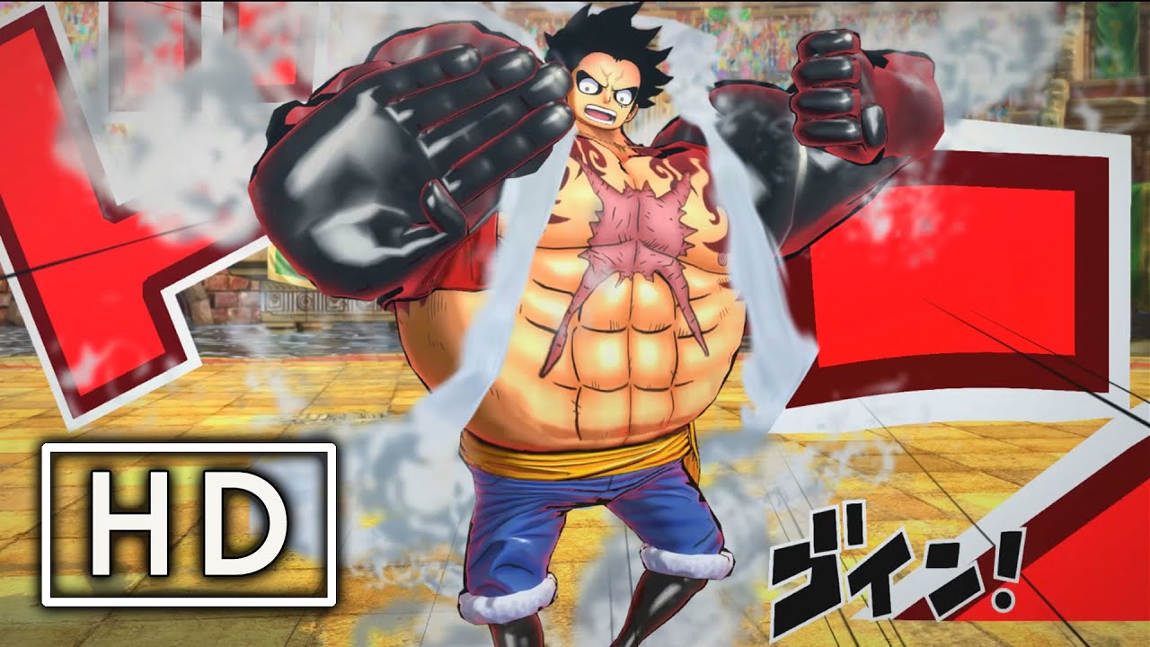 One Piece Burning Blood PreOrder Gear 4th Luffy Moveset YouTube