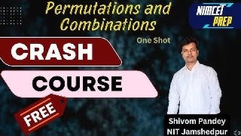 Permutation & Combination One Shot | #nimcet2025
