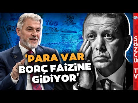 'AKP'nin Borca Dayalı Sistemi' Mehmet Altınöz Erdoğan Ekonomisini Yerden Yere Vurdu!