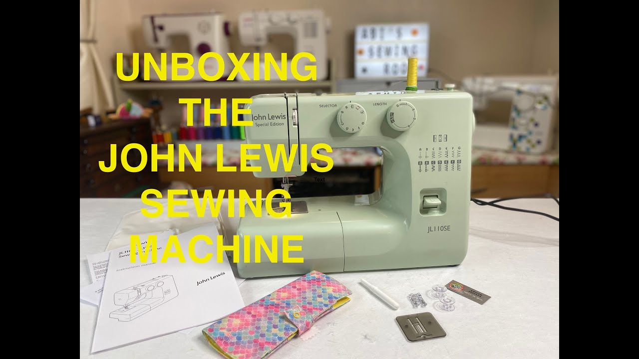 John Lewis Mini Sewing Machine, Dusky Pink