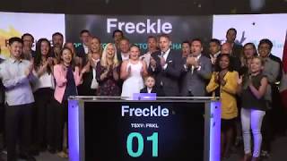 Neil sweeney, chairman and ceo, freckle ltd. (frkl), joined dani
lipkin, innovation sector head, capital formation, toronto stock
exchange tsx venture ex...