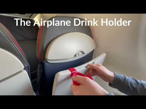 FLYGA Travel Accessory The Airplane Drink Holder