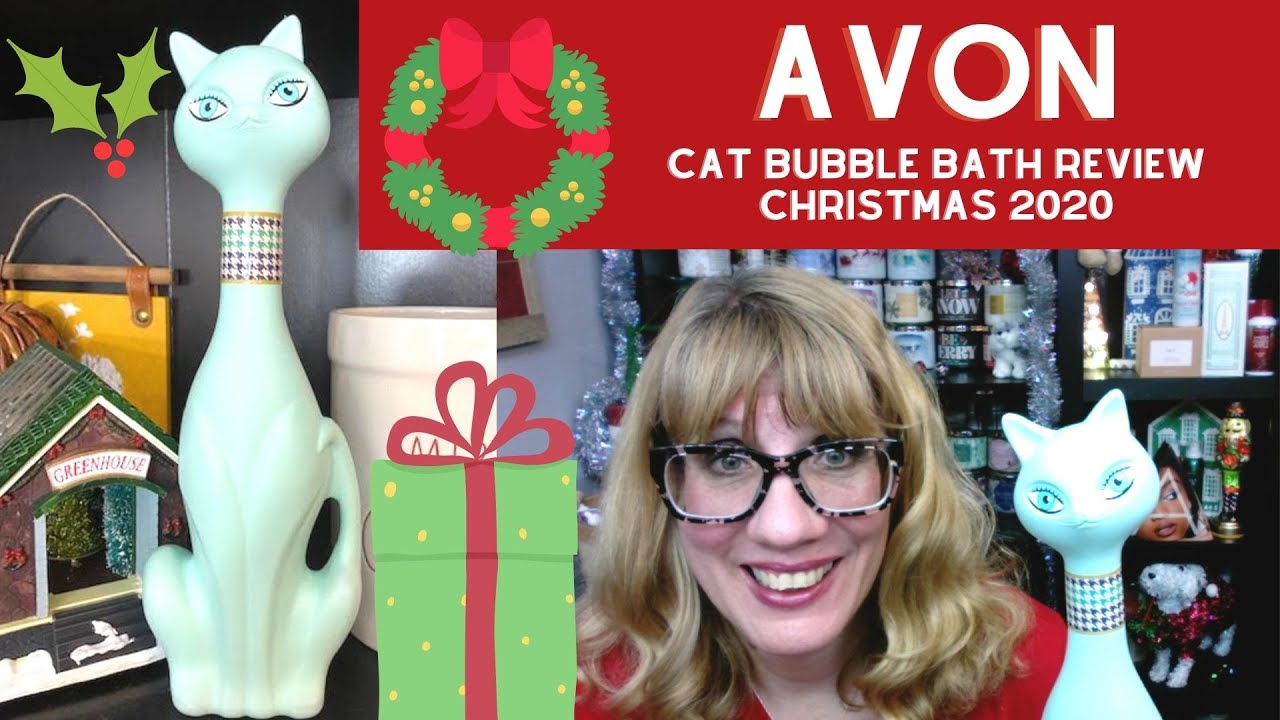 AVON Cat Bubble Bath Review CHRISTMAS 2020 YouTube