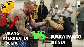 Pria Terkuat Di Dunia Ini Tidak Berdaya Bila Berhadapan Dengan Juara Panco Dunia