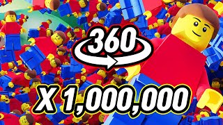 LEGO figure 1,000,000,000 VR 360° video | The Lego Movie