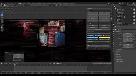 Blender real time dither demo