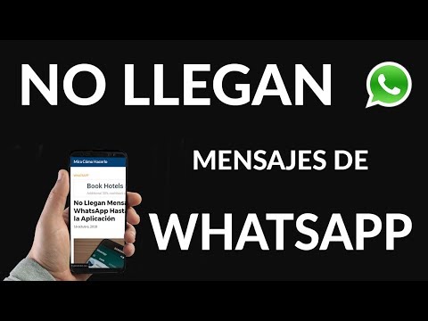 No Llegan Mensajes de WhatsApp Hasta Abrir la Aplicación