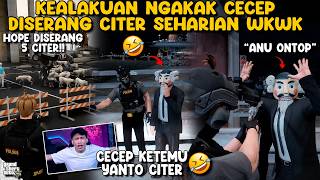 YANTO CITER😹!! KELAKUAN NGAKAK CECEP DISERANG CITER SEHARIAN WKWK🤣|| GTA V ROLEPLAY